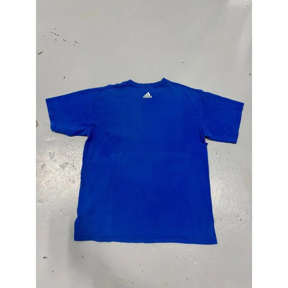 Vintage Y2K‎ T-Mac Tracy McGrady Adidas T Shirt Blue Graphic NBA 2000s Tee